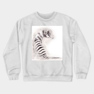 Tasmanian tiger hello Crewneck Sweatshirt